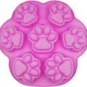 Chocolate Molds,7-Cavities Silicone Cat's Paw Mold for Chocolate,Candy,Cake Decoration,Jelly,Candles