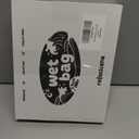 2 x Wet Dry Bags Water Resistant - 2 Pack Reusable Waterproof Wet Dry Bag for Swimsuits & Baby Clothes - Leakproof Storage Pouch Bag for Travel & Baby Diaper - Travel Laundry Daycare Bags (Marine Animals&Light Green)