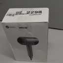 slopehill Professional Ionic Hair Dryer, Powerful 1800W Fast Drying Low Noise Blow Dryer with 2 Concentrator Nozzle 1 Diffuser Attachments for Home Salon Travel (Grey)