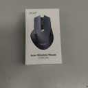 acer Wireless Mouse for Laptop, 2.4GHz Computer Mouse 3 Adjustable DPI Office Cordless USB Mice with USBA Receiver, 6 Buttons, 1600 DPI, Medium to Large Sized Hands Compatible with PC, Laptop, Desktop (Black)