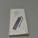 USB C HUB, 7 in 1 Hub Adapter, HDMI Output, 100W Power Delivery, USB C 3.0, 2 x USB 3.0 Ports, SD and Micro SD Card Reader, Compatible with Dell XPS/HP/Surface Laptops and other Type C Devices