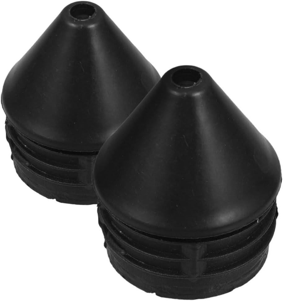 FAVOMOTO Essential Outdoor Umbrella Accessories 2pcs End Caps for Patio Umbrella Replacement Maintenance