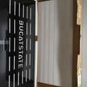 BUCATSTATE Hamster Cage Metal 2.0 - Large Hamster Enclosure Stackable with Top Access Easy Assemble 39.3L*19.7W*20.6H Inches Dwarf Syrian Hamster Tank for Gerbil, Mouse, Rat (774sq inch Black)