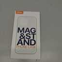 QTlier case for iPhone 16pro, 360 Rotatable Ring Stand, Raised Camera Frame, Shockproof Purple