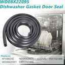 WD08X22095 Dishwasher Drum GasketFits GE/Hotpoint/Kenmore/Sears DishwashersReplacement Parts for AP5986342 WD08X20675 4322595 PS11721490 WD08X20591 EAP11721490