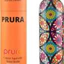 Pure Printed Copper Water Bottle 32 oz - Leak Proof Ayurvedic Drinkware Copper Vessel for Sports, Gym, Outdoors, Yoga, Health Benefits