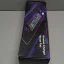 3-in-1 RGB Gaming Mouse Pad with Magnetic Wireless Charging, 31.5"x15.8" Large, 24 Light Effects, Non-Slip Base, Waterproof Ultra-Smooth Surface, No Adapter