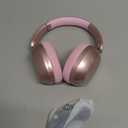 Wentronic Y05 Over-Ear Headphones  Hi-Res Sound, Active Noise Cancelling, Wireless Bluetooth 5.3, 48H Playtime, Lightweight Comfortable Design for Android, iOS & PC  Pink