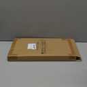 Expandable Under Cabinet Shelf, Extendable Under Shelf Storage with 0.94 Inches Thick Clips for Shoe Rack, Pantry Cabinet, Laundry Room. (Black, 1 Pack, Interior: 6" H x 8.26" D)