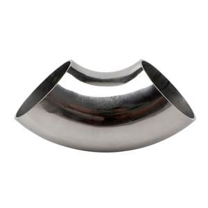 Stainless Steel Elbow 4" 90 Mandrel Bend Elbow-Thickness 16GA/.065" Wall - SS304 Stainless Elbow Exhaust Tubing for Car Modified Exhaust Elbow Pipe, Stair Handrail,etc (OD: 4")