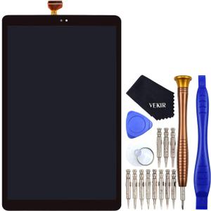 T510 LCD Display Touch Digitizer Glass Screen Replacement Compatible with Samsung Galaxy Tab A 10.1 2019 Black(No Frame)