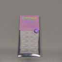 BTArtbox White Press On Nails Short - Soft Gel Press on Nails Almond, White Glue on Nails with Nail Glue, Reusable Stick on Nails in 16 Sizes, Cream Puff