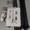 Relx Wig Head Stand - Adjustable Mannequin Head Stand - Wig Stand for Styling - Wig Stand Tripod for Cosmetology Hairdressing Training (Head Not Included)