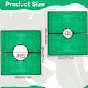Amylove 2 Set Landscape Pruning Tarp 78.7"x78.7" Waterproof Bush Trimming Tarp with Hole Shrub Catcher with Four Corner Buckles for Leaf Collection Garden Tree Shrub Leaf Trimming Accessories