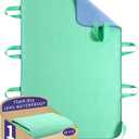 Positioning Bed Pad with Handles  Quick-Drying, 8-Handle Incontinence Bed Pads  Washable, Waterproof, Reusable Pads for Elderly, Bedridden, Transferring, & Mattress Protection