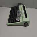 YUNZII QL75 Wireless Typewriter Hot Swap Retro Mechanical Keyboard,Punk Round Keycaps,RGB Backlit QMK/VIA Programmable,Multi-Device Keyboard with 2.4GHz/Type-C/BT5.0 (Green, Onyx Switch)