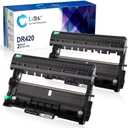 LxTek Compatible DR420 Drum Unit Replacement for Brother DR420 DR 420 TN450 TN 450 to use with HL-2270DW HL-2280DW HL-2240 HL-2240D MFC-7360N MFC-7460DN MFC-7860DW Printer2 Black, High Yield