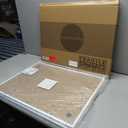 Americanflat 17x23 Picture Frame with Polished Plexiglass - Set of 2 - Use as 13x19 Frame with Mat or Display 17x23 Photo Without Mat - Galleria Collection - Picture Frames for Wall Display - White