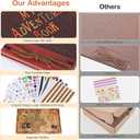 Adventure Book Diary Photo Scrapbook, Hard Cover Movie Style Scrapbook for Anniversary, Wedding, Travelling, Birthday, Christmas (Up Adventure book various sizes)