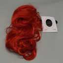 Red Wig for Kids Girls Burgundy Red Wig with Bangs Kids Ponytail Wigs Child Long Curly Wavy Wigs for Daily Halloween Party Cosplay