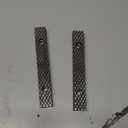 Forward 6 Inch Replacement Steel Jaw Plates (1 Pair) and Screws for DT150B Multipurpose Vise