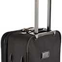 Rockland Expandable Spinner Carry On, Black, 19-Inch