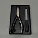 Gobeigo Upgrade Wide Open Dog Nail Clippers for Large Dogs Cut Like Butter, Heavy Duty Dog Nail Trimmer Full Metal Razor Sharp Professional for All Dogs Cats with Thick Toenail (Silver)