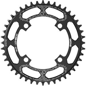 104mm BCD Narrow Wide Tooth Round Bicycle Chainring 40T 42T 44T 46T 48T 50T 52T CNC Machined Alloy Fits 8 to 12 Speed Chains