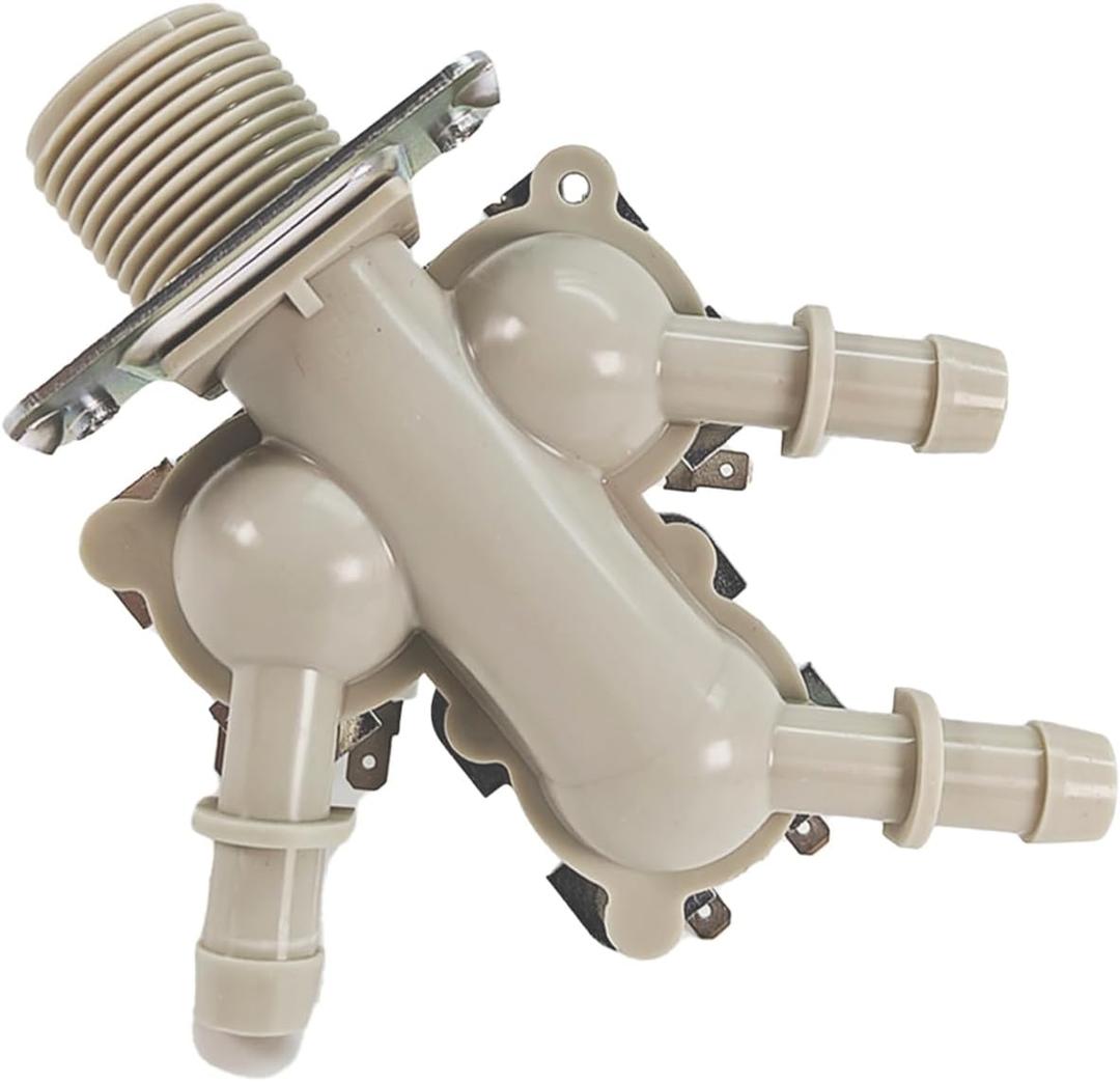 5221ER1003S Water Inlet Valve for LG & Kenmore Washing Machine, Compatible with WM3470CW, WKE100HVA, WM3900HBA, WM4000HBA, Replaces 4869496, AP6798394, PS12587936, EAP12587936, PD00057211