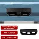 MYDDL Car Carbon Fiber Rear Door Handle Bowl Sticker Decal Trim Cover Interior Decoration for Ford Bronco Sport 2021 2022 2023 2024 2025 Accessories