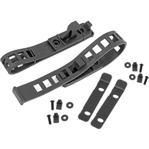 Rough Country Rubber Molle Panel Adjustable Clamp Kit 1/2" to 4-1/2" - 50 lb Capacity, Universal Fit, 2-Pack