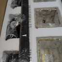 Black Gold Crystal Bathroom Vanity Light 3-Lights Modern Bathroom Lighting Fixtures Over Mirror, Wall Light Fixtures