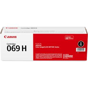 Canon Genuine 069 Black Toner Cartridge High Capacity Compatible with MF753Cdw, MF751Cdw, LBP674Cdw