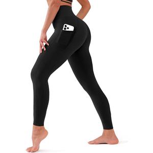 Bluemaple High Waisted Leggings for Women - Tummy Control Pants Non See Through Workout Soft Yoga Pants for Running Plus Size  (XX-Large)