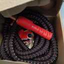 Pocket Hose Ballistic 50 FT Expandable Garden Hose w/Pocket Pivot Swivel Connector, Anti-Burst Sleeve Reinforced with Bulletproof Fiber, Lightweight, No-Kink, Compact, UV-Protected, AS SEEN ON TV