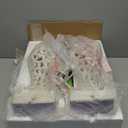 Vintage Table Lamps Set of 2, 28.5'' High Bedside Lamps with Fabric Shade, Farmhouse Nightstand Lamps with USB A+C Ports and Nightlight - Perfect for Living Room Bedroom Office Study (Bulb Included)