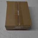 BagDream 100 Pack 3.5x2.4x6.7 Inches Mini Gift Party Favor Bags Small Kraft White Gift Bags with Handles Bulk Recyclable Paper Sacks