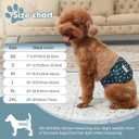 JoyDaog Reusable Dog Belly Bands for Male Dogs Diapers,5 Pack Premium Washable Dog Diapers Male Doggie Nappies Wrap, XL