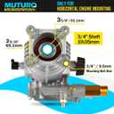 3/4" Shaft Horizontal Pressure Washer Pump, 2600-3000 PSI, 2.5 GPM, OEM Replacement Pump for Honda GC160,309515003,308418007,020241 and More