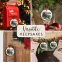 2 x SOL VIBES Hunting Duck Christmas Ornament  Hunting Dog and Duck Holiday Decoration, Rustic Outdoor Themed Ornament, Hunter Gifts Idea, Unique Xmas Tree Decor for Hunters, Outdoorsmen