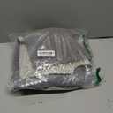 HITSLAM Non Slip Bathtub Mat 40 x 20 Inch, Extra Long Bath Mat for Tub, Soft PVC Loofah Shower Floor Mat with Drain, Quick Drying Bathroom Tub Mat for Wet Area, Without Suction Cup, Grey