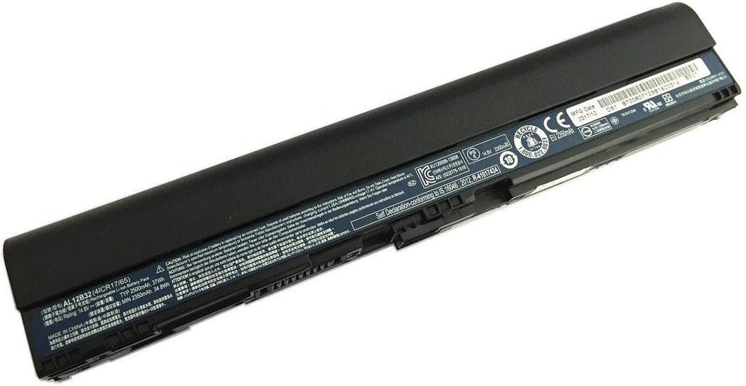 14.8V 34.8wh 2350mAh AL12B32 AL12B31 AL12B72 AL12X32 AL12A31 Laptop Battery Compatible with Acer Aspire One 725 756 V5-171 TravelMate B113 B113M B113-M Chromebook C7 C710