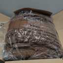 CozyLux King Size Comforter Set Brown Seersucker 7 Pieces Bed in a Bag King Comforter Set with Sheets, Luxury Soft Bedding Set with Down Alternative Comforter, Sheets, Pillowcases & Shams All Seasons