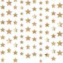 Patelai 210 Feet Glitter Star Garland Banner 2026 Party Decoration Double Side Star Hanging String Streamer Paper Twinkle for Graduation Wedding Birthday (Champagne Gold)