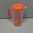 Dr. Brown's Baby Formula Mixing Pitcher with Adjustable Stopper, Locking Lid & No Drip Spout, Orange, BPA Free, 36oz, 1 Pack