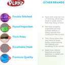 Playz 5pc Kids' Play Tents & Tunnels - Ball Pit for Toddlers, Basketball Hoop, Crawling Tubes, Pop-Up Playhouses, Baby Obstacle Course for Indoor or Outdoor Use