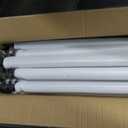 String Light Poles for Outside 4 Pack, 10.5 Feet Outdoor String Lights Poles for String Lights, Backyard Patio Light Poles for Bistro Party Wedding, Metal Outdoor String Light Pole