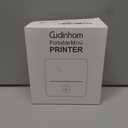 Cudinham Print Pods Mini Printer, Sticker Printer with 10 Rolls Thermal Printing Paper, Inkless Pocket Printpod for Phone, Impresora Portátil for Notes, DIY, Compatible with iOS & Android (Pink)