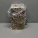 WERTIOO Olive Oil Dispenser Bottle,4Pack 17 OZ Glass Oil Dispenser for Kitchen with 4 Pourer,2 Stainless Steel Funnel & 1 Pen and 8 Label for Kitchen (500ml) (Clear)