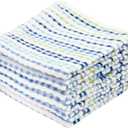 Ritz Pebble Bar Mop Towels: Highly Absorbent and Super Soft, 100% Cotton, Durable Super Absorbent Kitchen Bar Towels for Wiping Tables and Counters, 12x12, 6-Pack, Cool